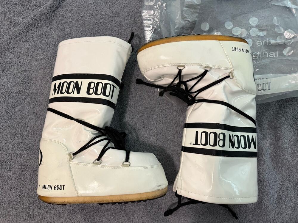 Original US 10.5 Uk 9.5 42/44 EU Moon Boot Icon Winter Snow Boots 14009700001